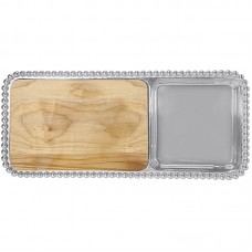 Mariposa String of Pearls Cheese and Cracker Serving Tray MPSA1046
